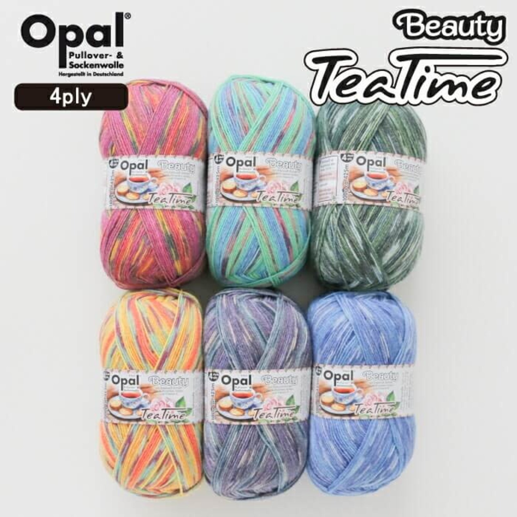 Opal Yarn Beauty "Tea Time" (4 ply) by OPAL