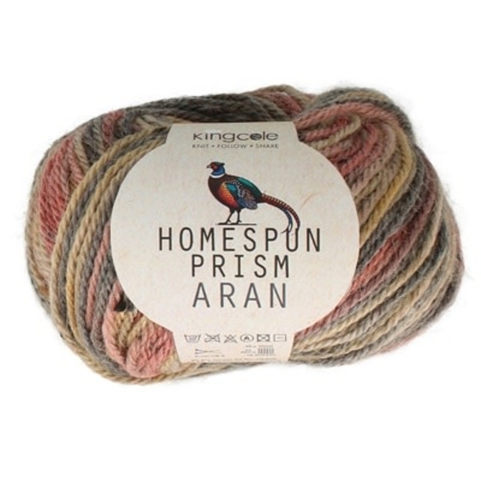 King Cole Homespun Prism Aran by King Cole