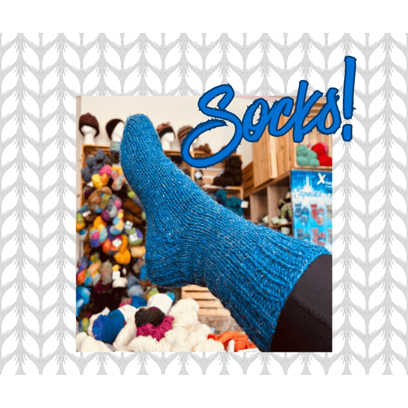 Wool Trends Sock Knitting | Starts Nov 11