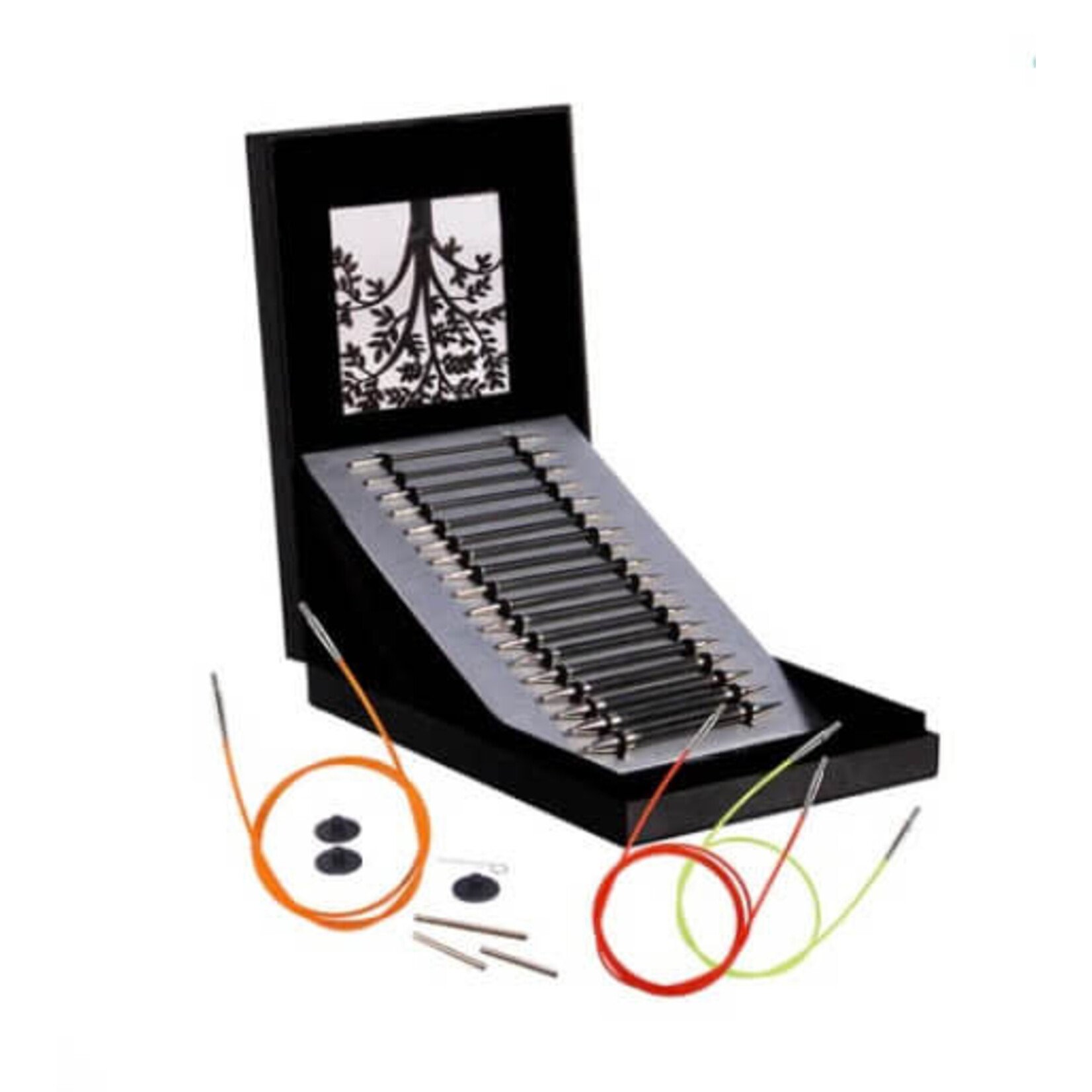 KnitPro Karbonz Box of Joy Interchangeable Knitting Needle Gift Set by KnitPro