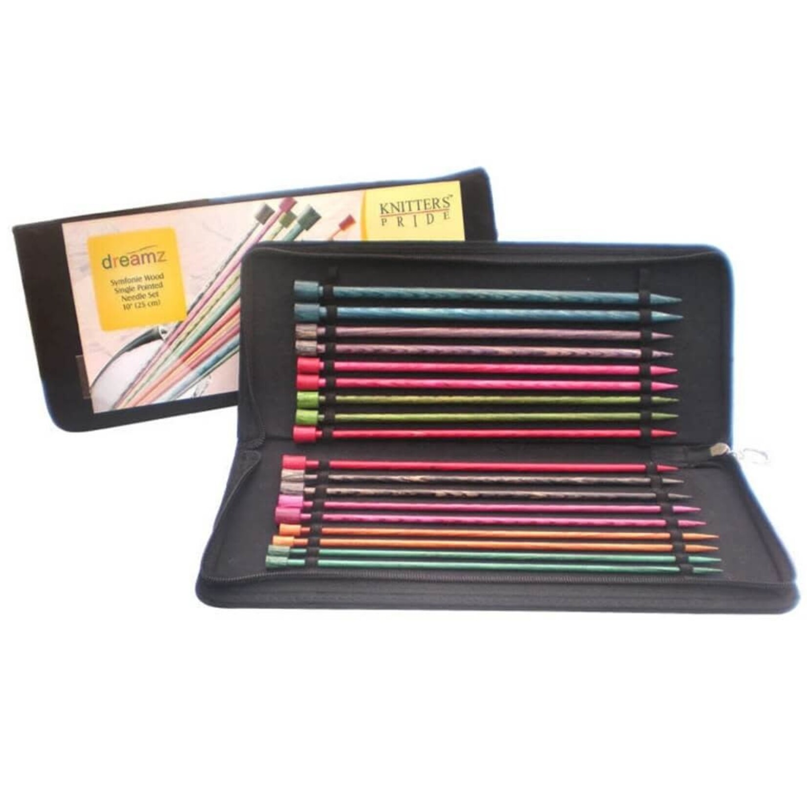 KnitPro Dreamz Symfonie Single Pointed Needle Set (25 cm/10 inch)