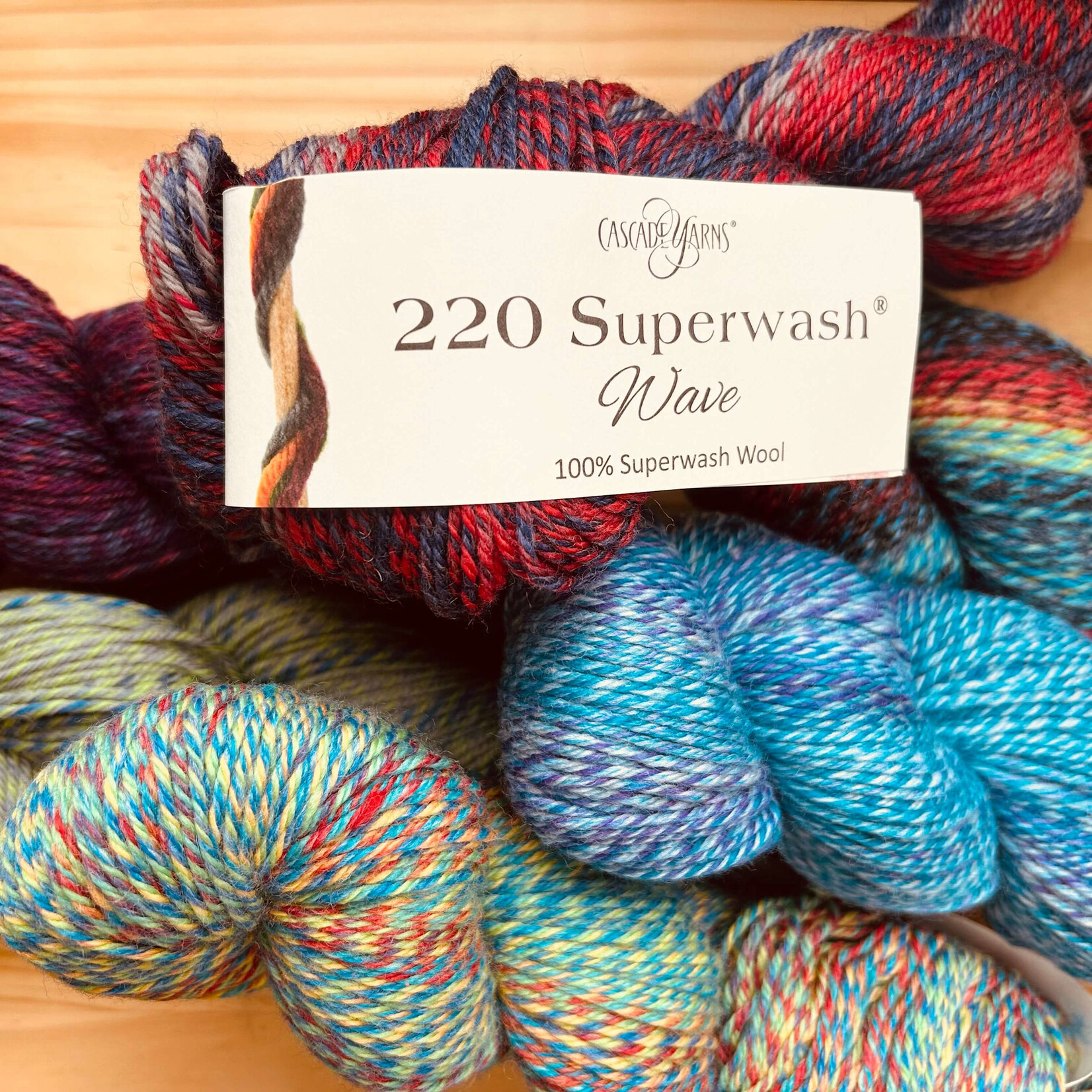 Cascade 220 Superwash Waves (4 - Worsted) by Cascade