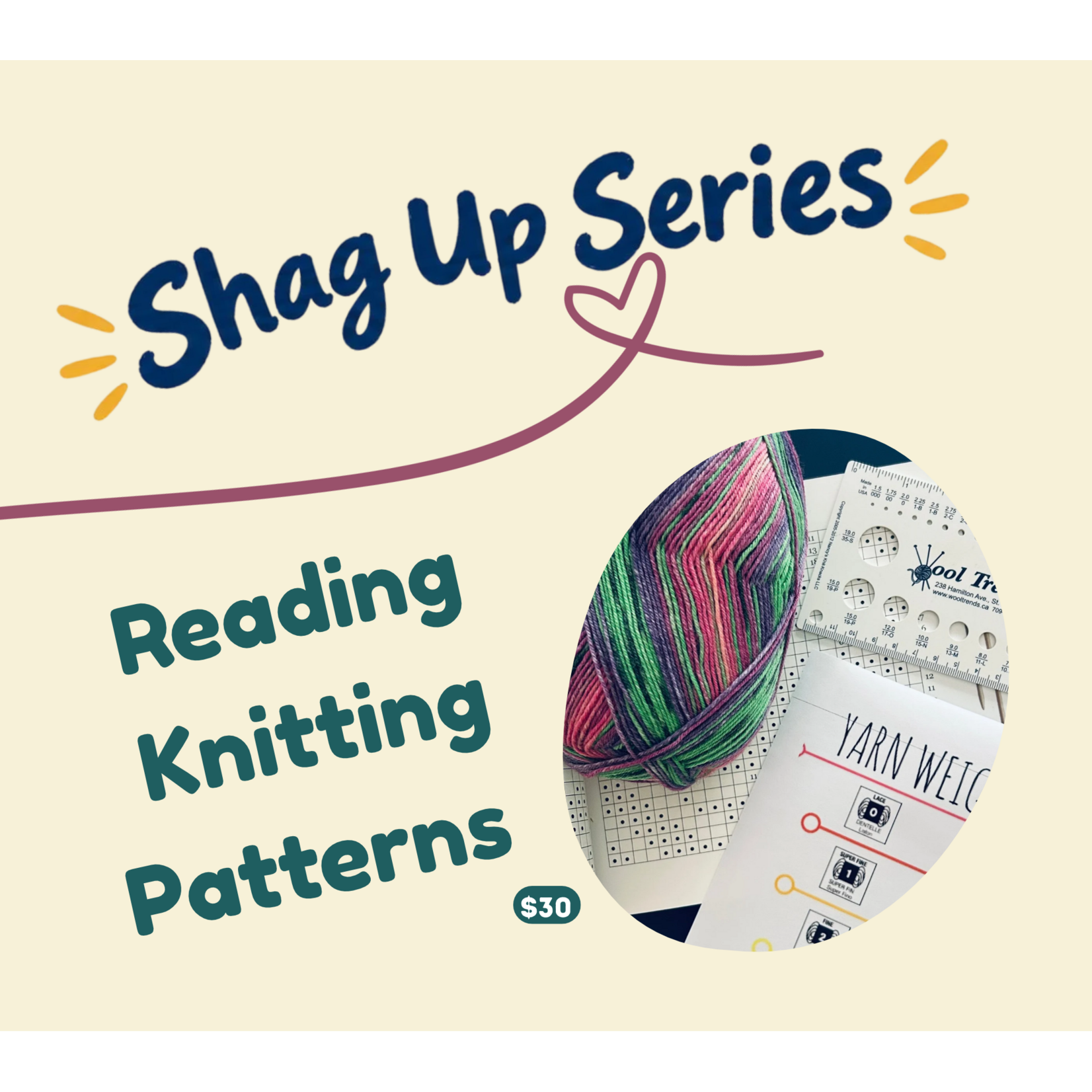 Shag Up Series: Reading Knitting Patterns