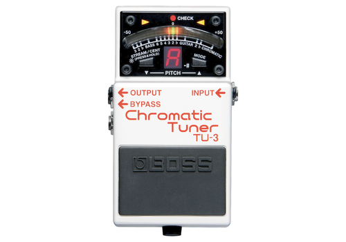 Boss TU-3 Chromatic Tuner Pedal with Bypass 