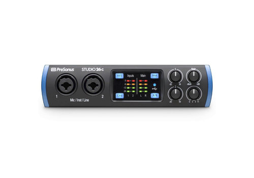 PreSonus Studio 26c USB-C Audio Interface 