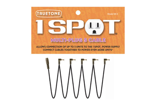 Truetone 1 SPOT Multi-Plug 5 Daisy Chain Cable 