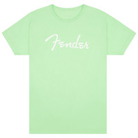 Fender Spaghetti Logo T-Shirt Surf Green - Medium