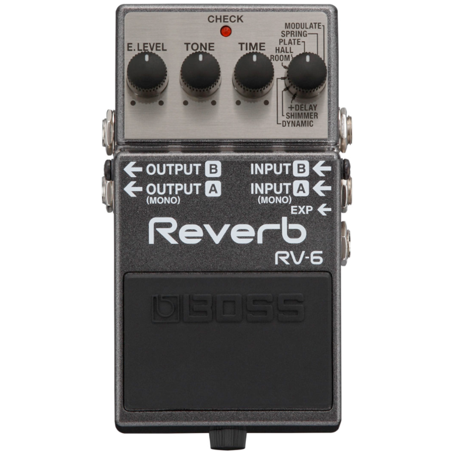 Boss RV-6 Reverb Pedal - Tony's Music Box Ltd