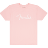 Fender Fender Spaghetti Logo T-Shirt Shell Pink - XL
