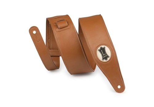 Levy's M17VGN 2.5-inch Padded Vegan Leather Guitar Strap - Tan 
