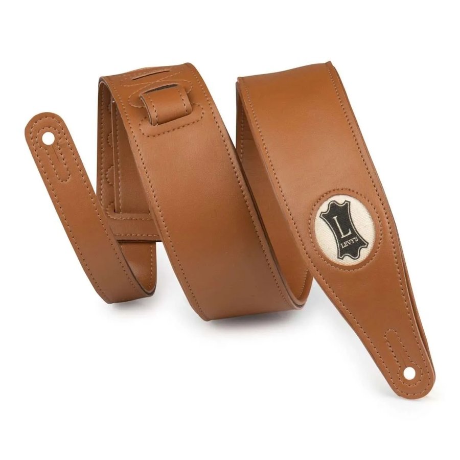 Levy's M17VGN-TAN 2.5" Padded Vegan Leather - TAN