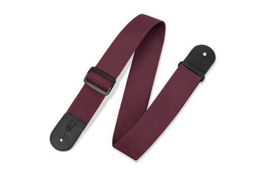 Levy's  M8POLY-BRG  2" Poly Strap w/Polyester Ends BURG 