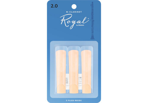 Royal RCB0320 Bb Clarinet Reeds 2.0 (3 Pack) 