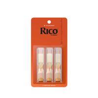 Rico RCA0330 Bb Clarinet Reed 3.0 (3 Pack)