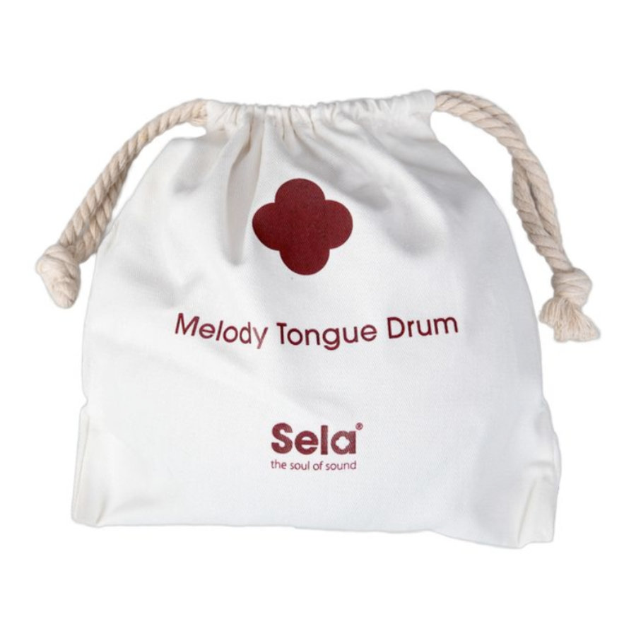 Sela Melody Tongue Drum - G Minor Pentatonic, White