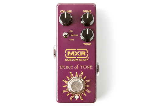 MXR Custom Shop Duke of Tone Overdrive Pedal 