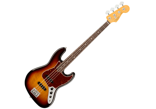 Fender American Professional II Jazz Bass - 3 Color Sunburst with Rosewood Fingerboard 