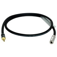 Digiflex NKKF-6 6' Headphone Extension Cable 1/8" TRS M to 1/8" TRS F
