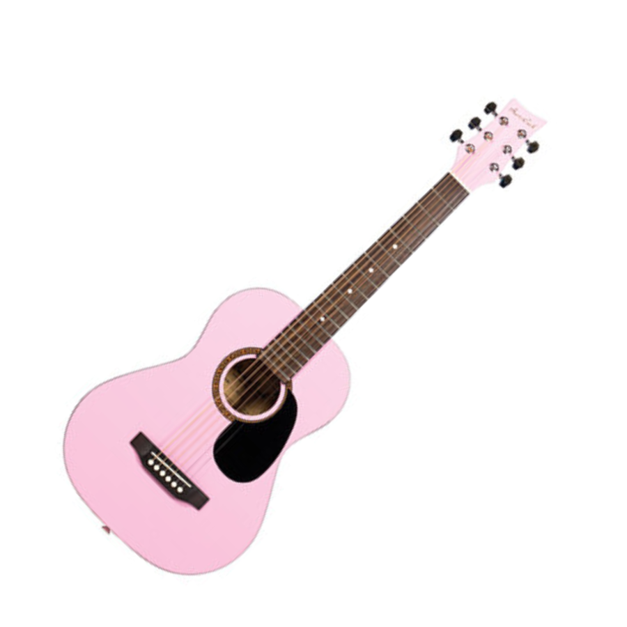 BeaverCreek BCTD401PK 1/2 Size Acoustic Guitar - Pink - Tony's Music Box Ltd