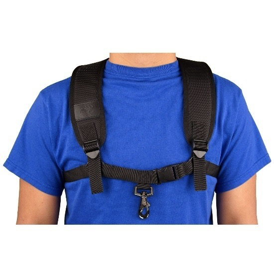 Protec Saxophone Harness with Deluxe Metal Trigger Snap The Music Place