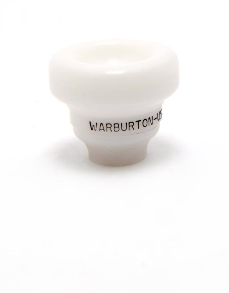 Warburton White Delrin Trumpet Mouthpiece Top - The Music Place