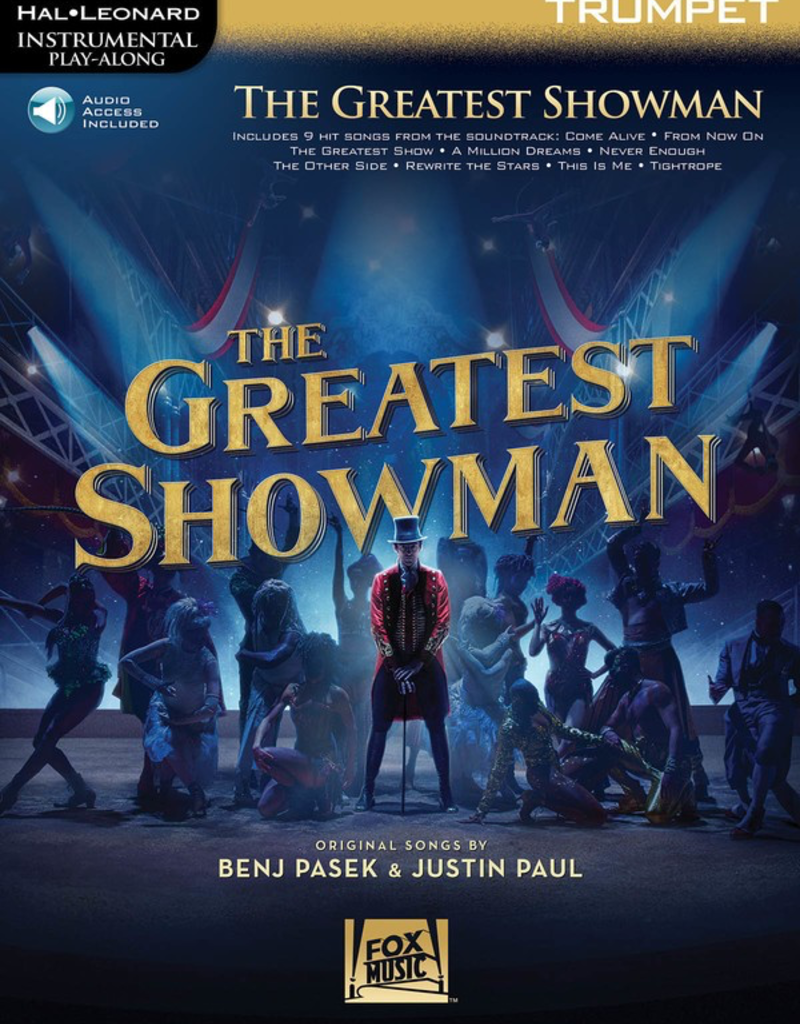 Hal Leonard Hal Leonard Play Along Series The Greatest Showman