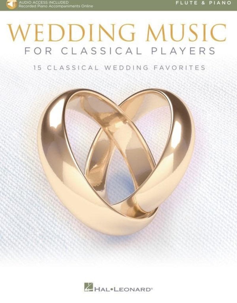 Hal Leonard Wedding Music Classical Players Bk/OLA