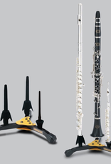 Hercules Hercules Double Clarinet/Flute Stand with Piccolo - DS543B