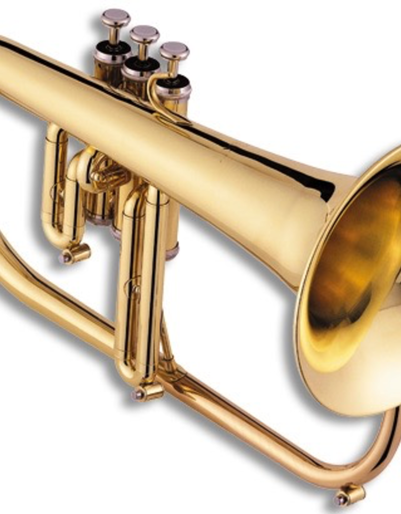 Jupiter JFH1100R Flugelhorn w/Rose Brass Bell - Lacquered Finish