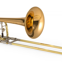 XO XO Twin Axial Flow Bass Trombone, rose brass bell with axial flow valves.