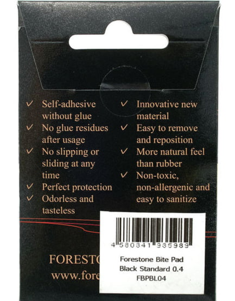 Forestone Forestone Mouthpiece patches - self sticking 6 pieces 0.4mm thick