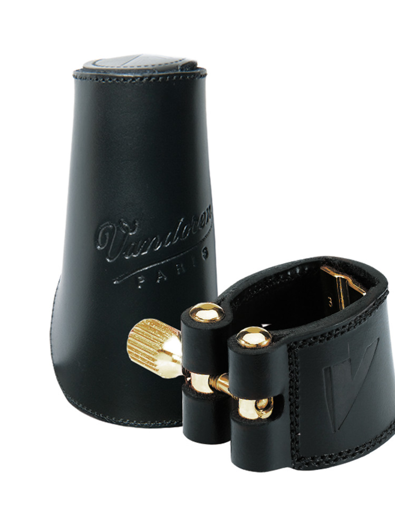 Vandoren Vandoren Leather Ligature, with Leather Cap