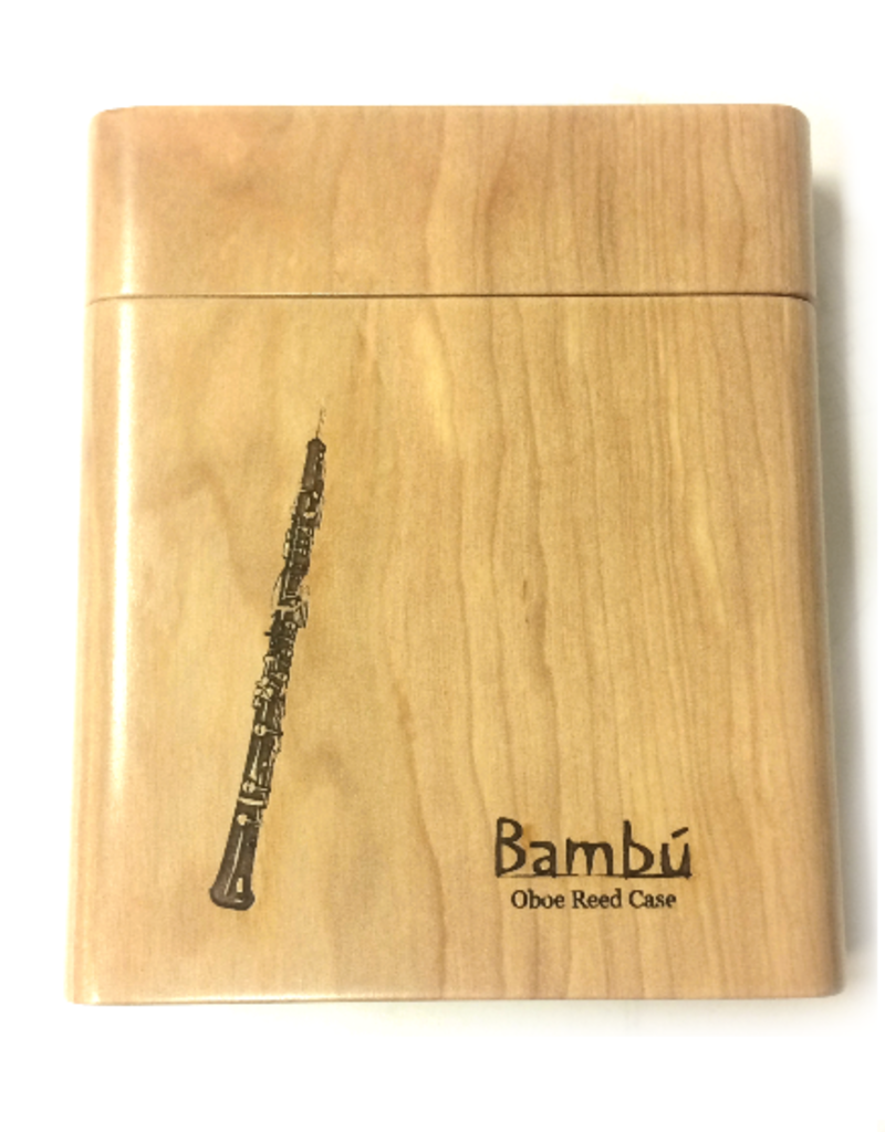 Bambu Bambu Wooden Reed Bambu Wooden Reed Case for Oboe, Plain Finish for Oboe, plain finish.