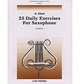 Klose - 25 Daily Exercises For Saxophone