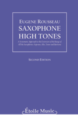 Hal Leonard Saxophone High Tones  Eugene Rousseau