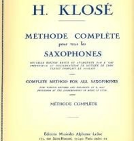 Leduc Klose Complete Method For Saxophone