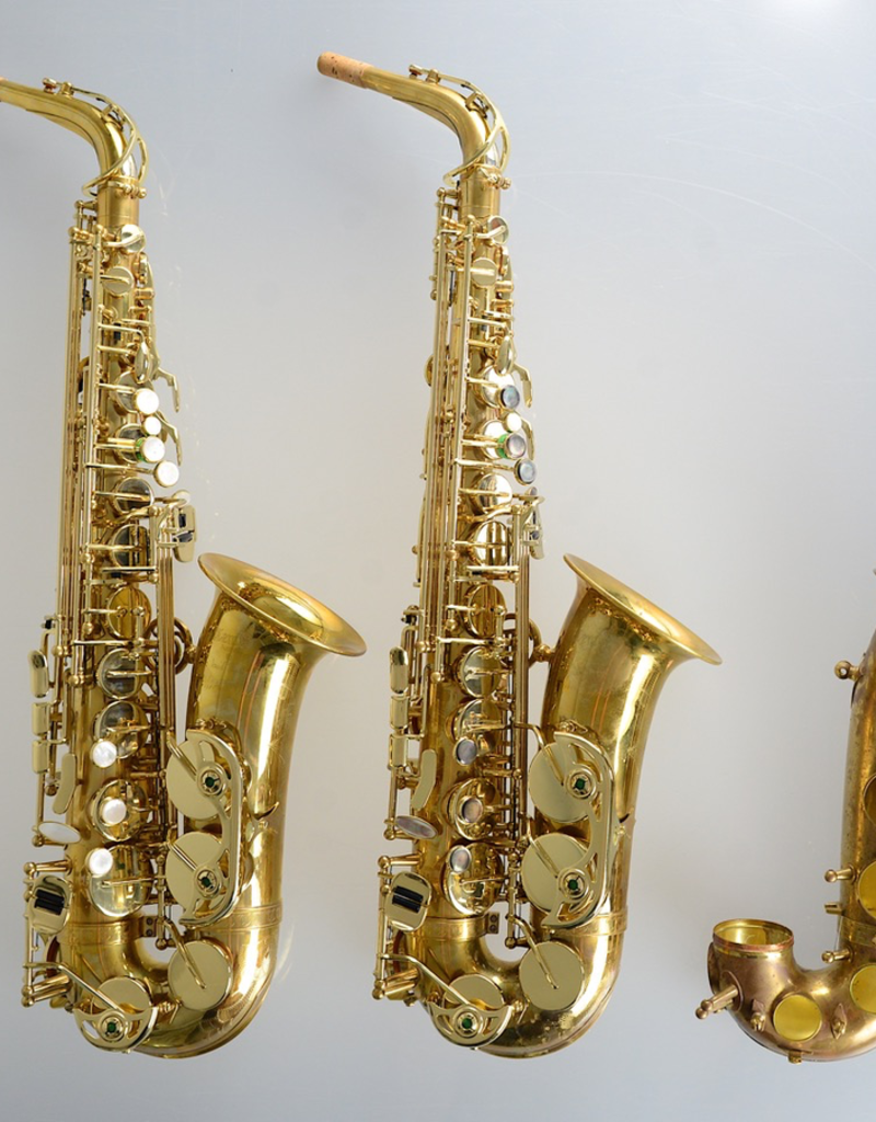 Temby Australia Temby Vintage Alto Saxophone Raw Brass