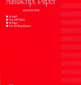 Hal Leonard Hal Leonard Manuscript Paper - Delux Pad