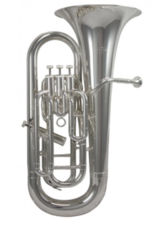 Schagerl Schagerl 900S, 3+1 Valve Euphonium, SIlver Plate, Large Bore, ABS Case