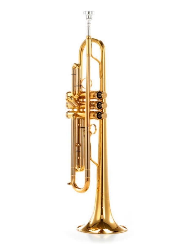 Kühnl & Hoyer Kühnl & Hoyer Universal Malte Burba trumpet with heavy caps. Matt clear lacquered and inside bell clear lacquered