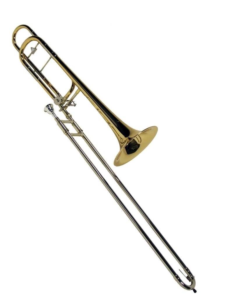 Kühnl & Hoyer Kühnl & Hoyer Model 527 Open Wrap Bb/F Tenor Trombone ,Gold Brass, Nickel Silver Slide w/ F Attachment