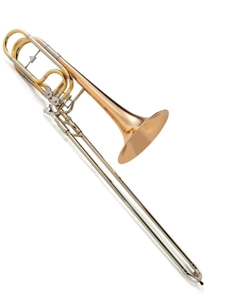 Kühnl & Hoyer Kühnl & Hoyer Bb/F/Gb/D Bass Trombone "Model 563", Open Wrap, In Line, .563 Bore, 160mm Bell, Gold Brass Bell, Nickel Silver Slide