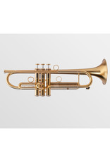 Adams Adams A1V2 Yellow Brass Bb Trumpet - Satin Gold Lacquer