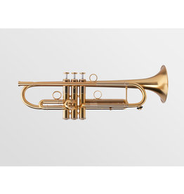 Adams Adams A1V2 Yellow Brass Bb Trumpet - Satin Gold Lacquer