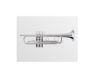 Adams A2 Yellow Brass Bb Trumpet Silver The Music Place