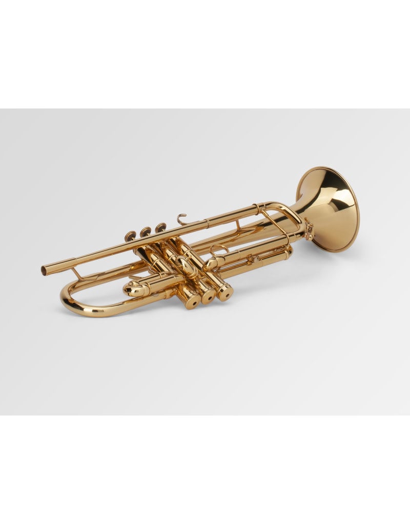 Adams Adams A5 Yellow Brass Bb Trumpet - Gold Lacquer