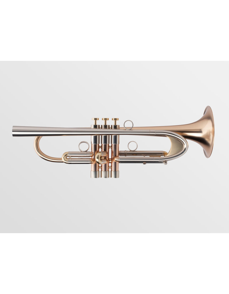 Adams Adams A8 Gold Brass Bb Trumpet - Satin Lacquer