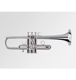 Adams Adams Eb1 Yellow Brass Eb Trumpet - Silver