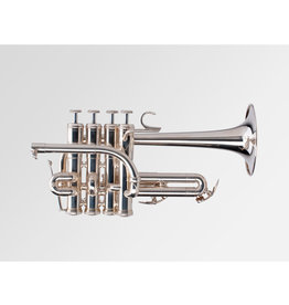 Adams Adams Bb/A Gold Brass Piccolo Trumpet - Silver