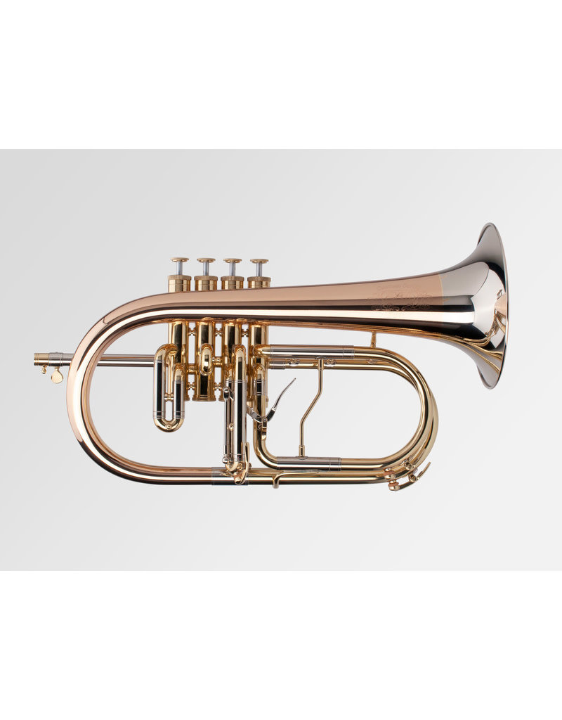 Adams Adams F4 Red Brass Bb Flugelhorn - Lacquer